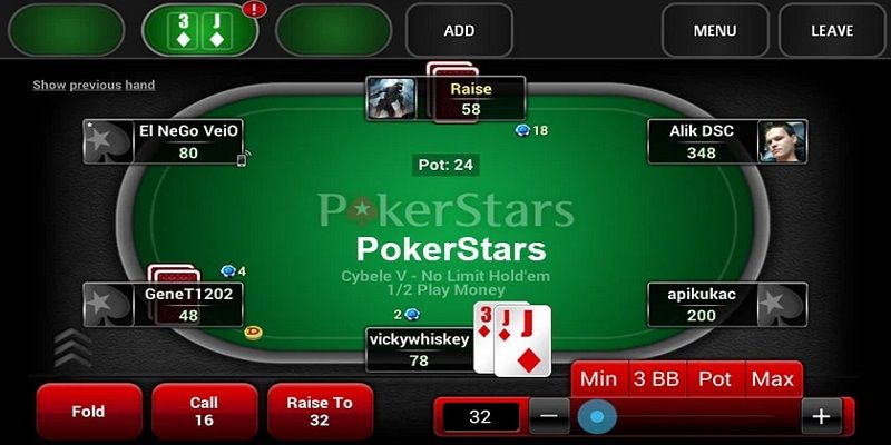 Quy luật trong Poker W88