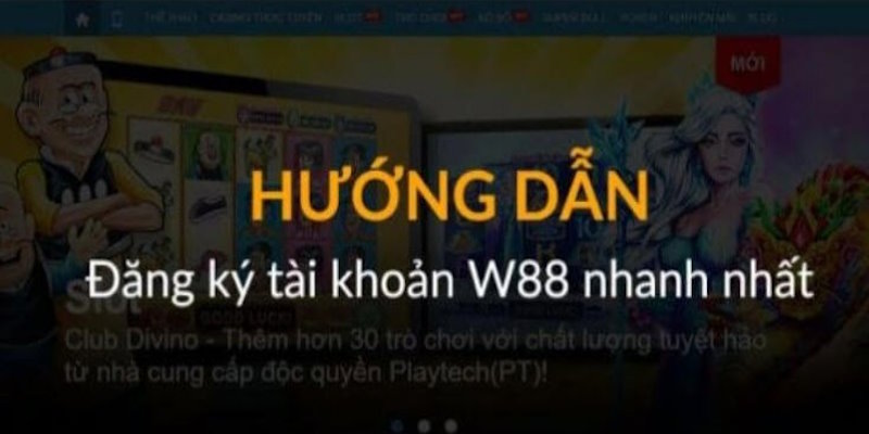 Tham gia slot game W88 chỉ với vài bước đơn giản